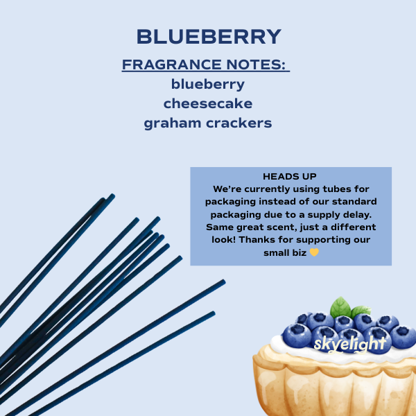 Blueberry Scented Incense Sticks