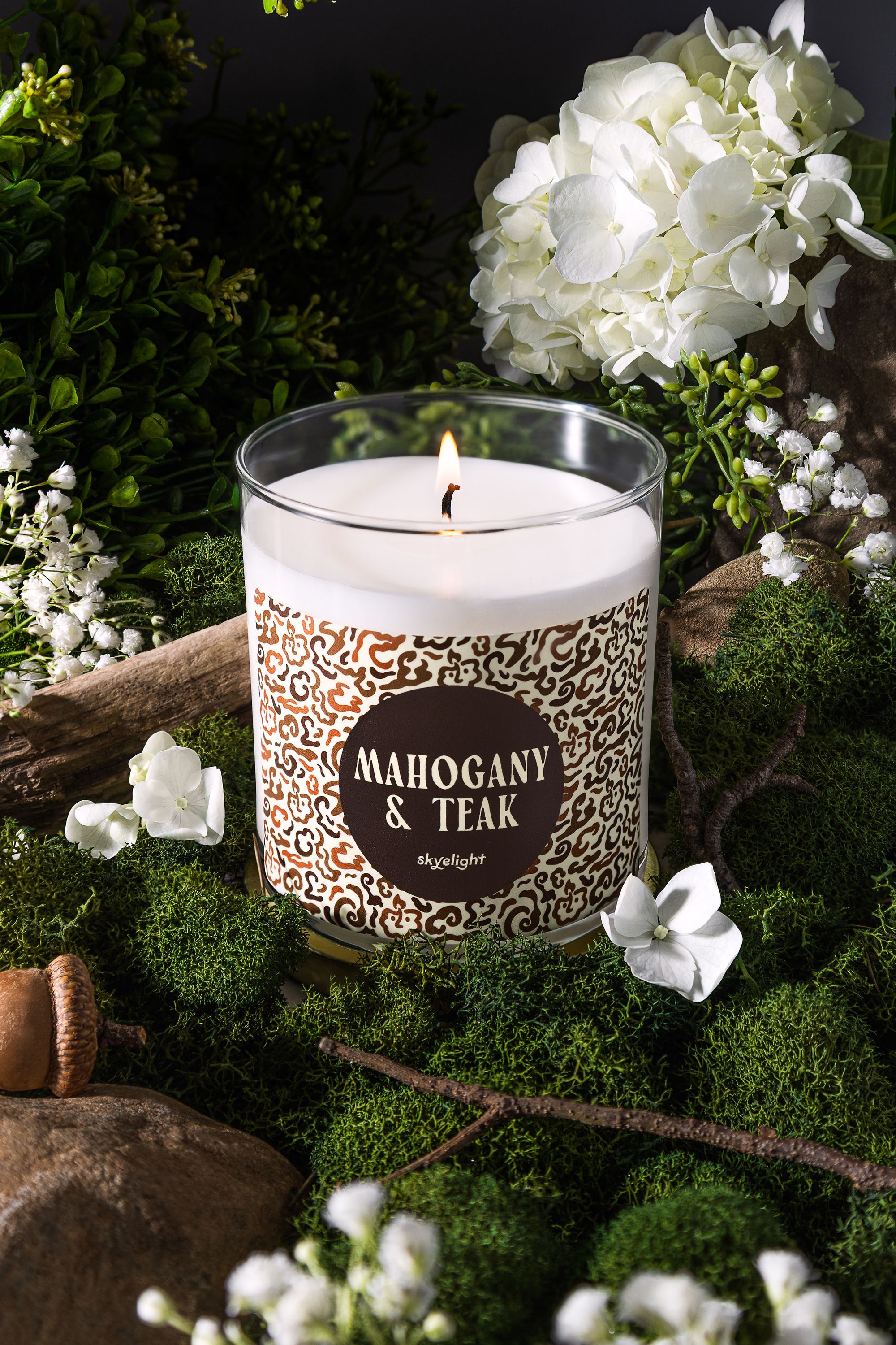 Mahogany &amp; Teak Candle