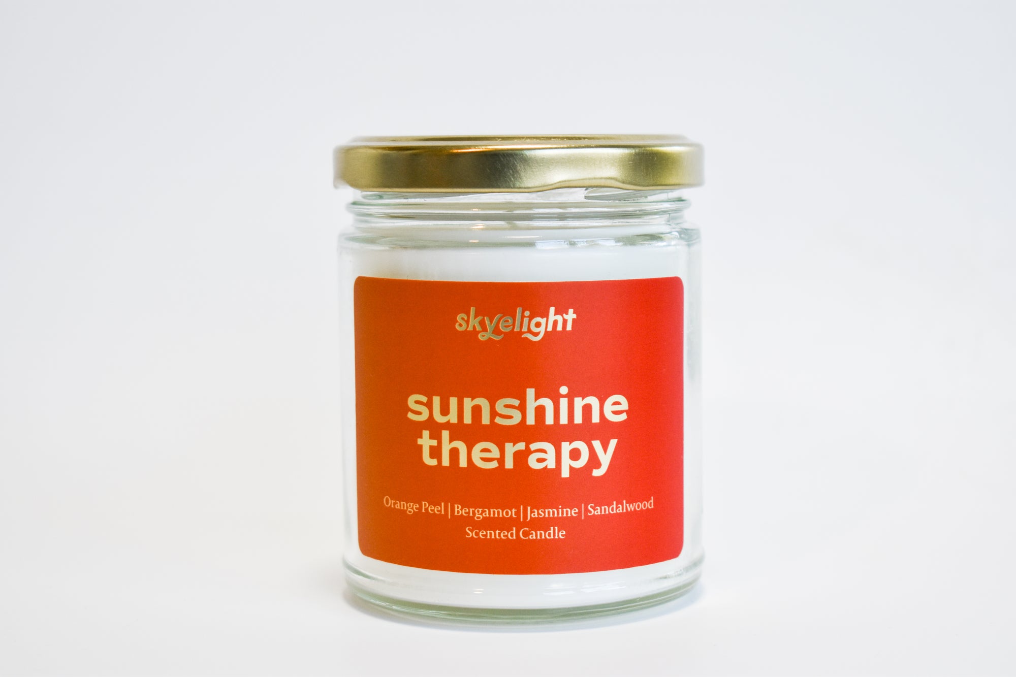 Sunshine Therapy Candle - Orange Peel, Bergamot | 7.2oz