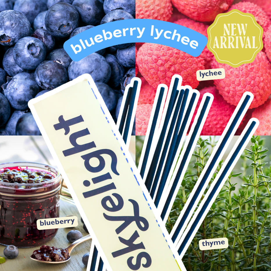Blueberry Lychee Incense Sticks | Fruity Scent | SkyeLight