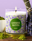 Lavender Matcha Candle